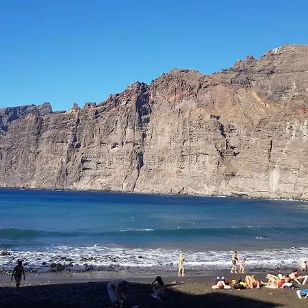 Tamara Komplex: Oceanfront Oasis with Pool in Los Gigantes Acantilado de los Gigantes Exterior photo