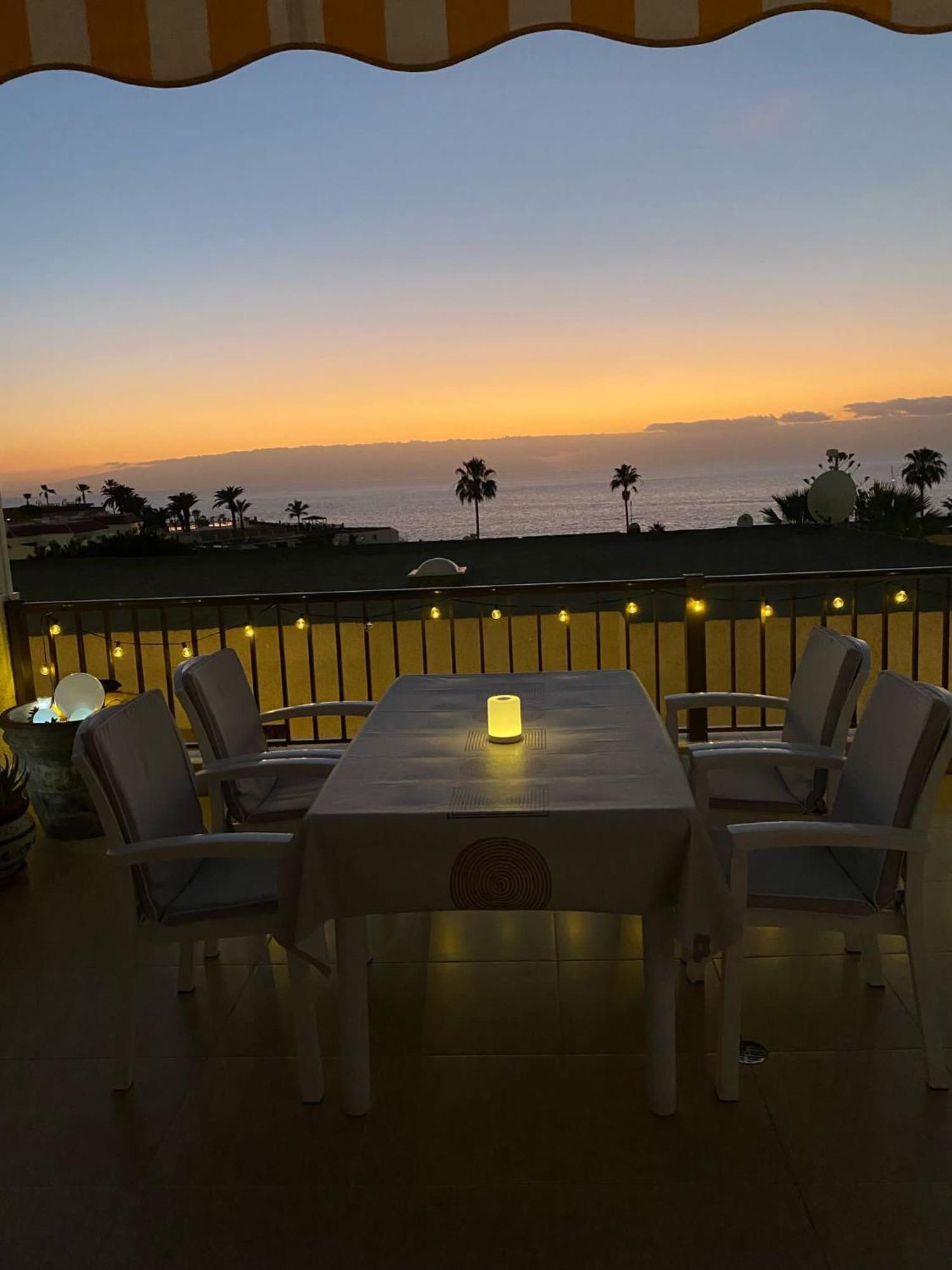 Ocean View, Grosse Sonnenterrasse, Meerblick, Tamara Komplex, Teneriffa Sued, Gigantes, 500m Strand, Pool, 300m Zum Ort, Ruhig Apartament Acantilado de los Gigantes